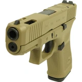Glock 19 V-Series, 9mm, 4.00" Ported Barrel, 15 RDs, FDE Cerakote 