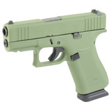 Glock 43X, 9mm, 3.41" Barrel, 15 RDs, Olive Drab Green Cerakote 