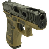 Glock 19 V Kavorka, 9mm, 4.00" Ported Barrel, 15 RDs, Flat Dark Earth Cerakote 