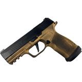 Sig Sauer P365-XMACRO TACOPS, 9MM LUGER, 3.70" Barrel, 17 RDs, Black / Gold 