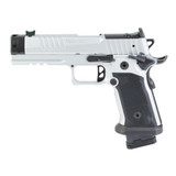 Sig Sauer P211 GTO Quicksilver, 9MM, 4.40" Compensated Barrel, 23 RDs, Silver Cerakote 