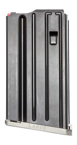 LaRue Tactical LT762-20RD-EXT, Magazine, 20 Rds, Steel Body w/ Polymer Components, Black 