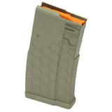 Hexmag AR10/.308 SR25, Magazine, 10 Rds, Hexture Design Polymer, Flat Dark Earth 