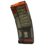 Hexmag Hexview, Magazine, 15 Rds, Transparent Polymer, 5.56x45mm NATO, Translucent Smoke 