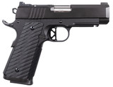 CZ USA Dan Wesson TCP Optic Ready, 45 AUTO, 4.00" Barrel, 8 Rds, Black Duty Finish 