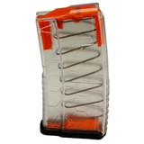 Hexmag Series 2 Shorty, Magazine, 20 Rds, 5.56x45mm NATO, Translucent Clear Polymer 
