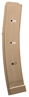 Grand Power Stribog, Magazine, 30 Rds, Fiber-Infused Polymer, Flat Dark Earth 