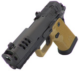 Staccato C4X, 9MM, 4.00" Compensated Barrel, 15 Rds, FDE/DLC Black 