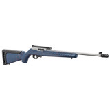 Ruger 10/22 250th Anniversary, 22 LR, 18.50" Threaded Barrel, 10 Rds, Satin Stainless / Liberty Blue Synthetic 