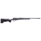 Bergara Cima CF, 22 CREEDMOOR, 20.00" Threaded Barrel, 4 Rds, Black/Gray 