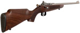 Keystone Sporting Arms Chipmunk Deluxe Youth, 22 LR, 16.10" Barrel, 1 Rds, Walnut/Stainless Steel 