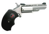 North American Arms Black Widow, 22 LR / 22 Magnum, 2.00" Barrel, 5 Rds, Stainless 