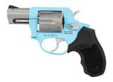 Taurus 856 Ultra-Lite, 38 SPECIAL +P, 2.00" Barrel, 6 Rds, Blue Raspberry Cerakote / Matte Stainless 