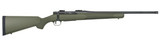 Mossberg Patriot, .450 BUSHMASTER, 20.00" Threaded Barrel, 4 Rds, Matte Blued/OD Green Synthetic 