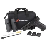 Derya Firearms DY9 Island Kit, 9MM, 3.86" Ported Barrel, 15 Rds, Black Melonite 