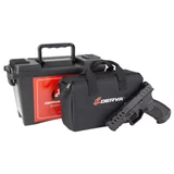 Derya Firearms DY9 Island Kit, 9MM, 3.86" Ported Barrel, 15 Rds, Black Melonite 