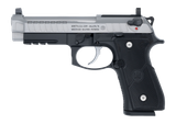 Langdon Tactical Tech 92 Elite LTT, 9MM, 4.70" Barrel, 18 Rds, Inox Stainless Steel/Black Anodized 