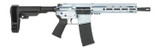 Shark Coast Tactical Arctic Gun Candy, 5.56 NATO, 10.50" Threaded Barrel, 30 Rds, Arctic Gun Candy Finish 