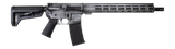 Shark Coast Tactical Liberty Or Death, 5.56 NATO, 16.00" Threaded Barrel, 30 Rds, Grey Cerakote 