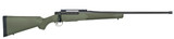 Mossberg Patriot Predator, 6.5 PRC, 24.00" Threaded Barrel, 4 Rds, Matte Blued/OD Green Synthetic 