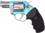 Charter Arms Santa Fe Sky Undercover Lite, .38 SPECIAL +P, 2.00" Barrel, 5 Rds, Turquoise & Stainless 