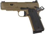 Nighthawk Custom Agent 2 Commander, 9MM, 4.25" Barrel, 10 Rds, Flat Dark Earth 