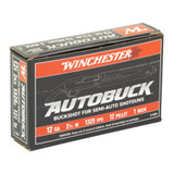 Winchester AutoBuck, 12 Gauge 2.75" Buckshot, #1 Buck, 12 Pellets, 5 Rds 