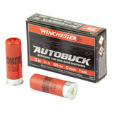 Winchester AutoBuck, 12 Gauge 2.75" Buckshot, #1 Buck, 12 Pellets, 5 Rds 