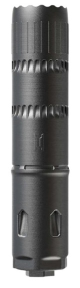 Ambient Arms EXO 7.62LR, HUB Compatible Titanium Silencer, Black 