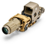 EOTECH HHS1 FTCU-TAN, EXPS3-0 Holographic Sight w/ G33 3X Magnifier and Unity FAST FTC Omni Mount, Matte Tan 