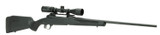 Savage Arms 110 Apex Hunter XP Left Hand w/ Vortex CrossfireII 3-9x40 Scope, 223 REM, 20.00" Barrel, 4 Rds, Matte Black 