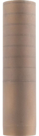 CMMG ZEROED 46, .46 Caliber Suppressor, HUB Mount Compatible, Raw Stainless Finish 