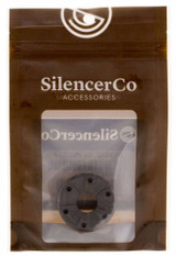 SilencerCo Bravo Front Cap, .458CAL, Black 