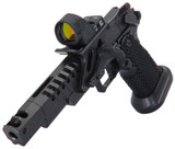 MasterPiece Arms DS9 Steel Challenge w/ Trijicon SRO 2.5 MOA, 9MM, 5.00" Compensated Barrel, 20 Rds, Black 