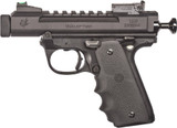 Volquartsen Mini Mamba, 22 LR, 3.00" Threaded Barrel, 10 RDs, Black Anodized 