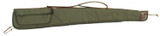 Bob Allen BA2100, Canvas Shotgun Case, Quilted Lining & Leather Sling, Green 