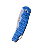 Pro-Tech Tactical Response 4 Auto, Feather Textured Aluminum Handle, Stonewash MagnaMax Blade, Blue 