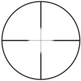 Konus KonusPro, Engraved 30/30 Duplex Reticle, Matte Black 