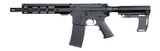 Andro Corp Industries ACI-15 556 NATO HALO 10.3 MPS, 5.56 NATO, 10.30" Threaded Barrel, 30 RDs, A2 flash hider, Black 