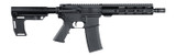 Andro Corp Industries ACI-15 556 NATO HALO 10.3 MPS, 5.56 NATO, 10.30" Threaded Barrel, 30 RDs, A2 flash hider, Black 