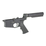 KAK Industry KF-15, Multi-Caliber, Complete Forged AR-15 Lower, No Stock, Black 