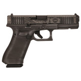 Glock 17 V, 9mm, 4.49" Barrel, 17 RDs, Glock Fixed Sights, Black 