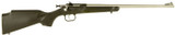 Crickett Crickett, .22 LR, 16.12" Barrel, 1 RDs, Stainless Steel Barrel/Blued Receiver, Black And Stainless 