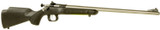 Crickett Crickett, .22 LR, 16.12" Barrel, 1 RDs, Stainless Steel Barrel/Blued Receiver, Black And Stainless 