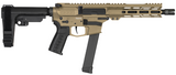 CMMG Banshee MkGs, 9MM, 8.00" Barrel, Coyote Tan - 810148625160 