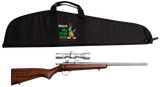 Crickett KSA2238BSC, .22 LR, 16.10" Barrel, 1 RDs, Single Shot, Stainless Steel 