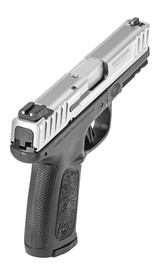 Smith & Wesson SD9 2.0, 9mm, 4.00" Barrel, 16 RDs, Aggressive Slide Serrations, Black And Stainless 