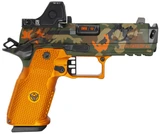 Vulcan Machine Werks Staccato HD C4X Preferred w/ Trijicon RMR HD 3.25 MOA, 9MM, 4.00" Compensated Barrel, 18 RDs, M81 Camo / Orange 