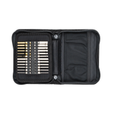 Fix It Sticks Armorer's Punch Toolkit, 24-Piece Steel & Brass Punch Set w/ Armorer's Hammer, Black 