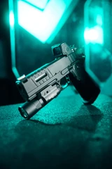 United Gunworks Alpha w/ Trijicon RMR HD 3.25 MOA, 9MM, 4.50" Ported Barrel, 20 RDs, Black 